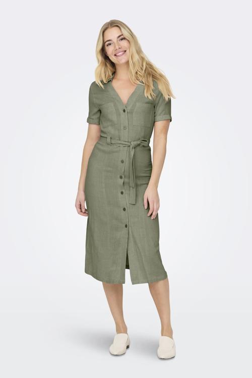 ONLSIESTA SS LIN BL SHIRT DRESS PNT NOOS 