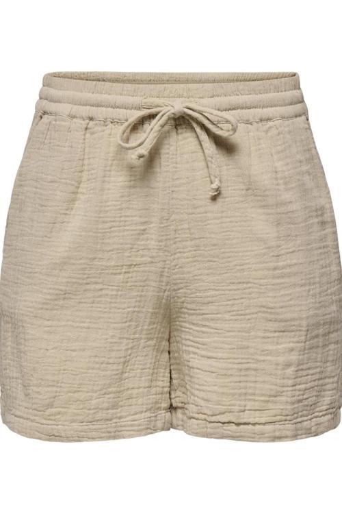 ONLTHYRA SHORTS NOOS WVN KREM