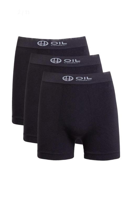 Termal Siyah 3'Lü Boxer Seamless Iıı. Seviye