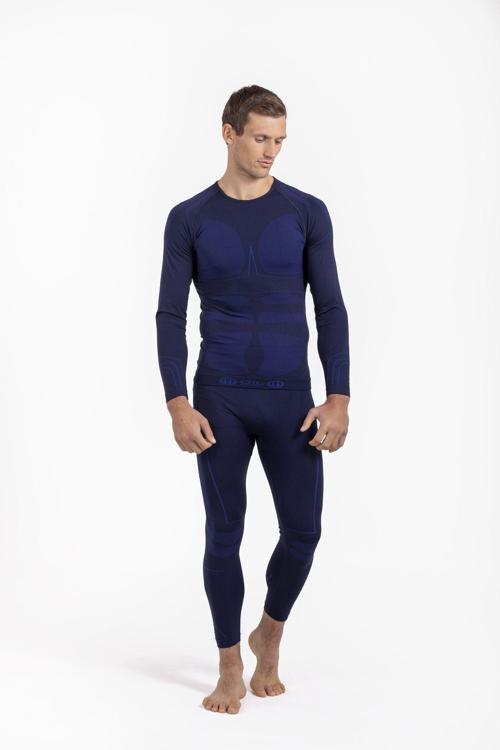 Lacivert Unisex Termal Içlik Üst Seamless Iıı. Seviye Pro