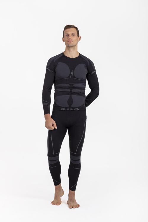 Siyah Unisex Termal Içlik Üst Seamless Iıı. Seviye Pro