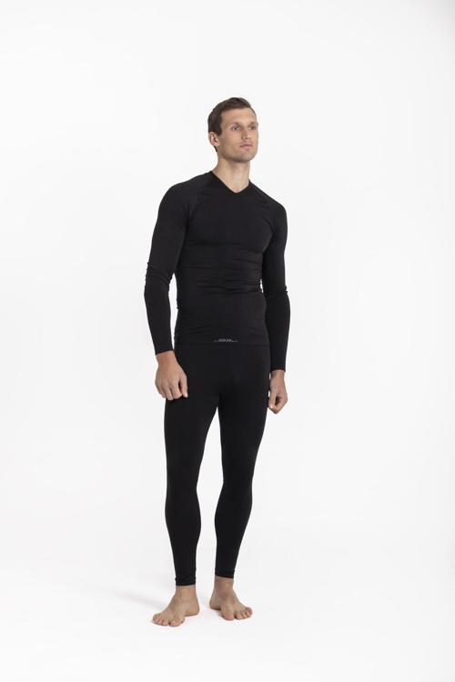 Termal Içlik Üst Uzunkol V Yaka Unisex Pp Seamless Iı. Seviye Ocp006