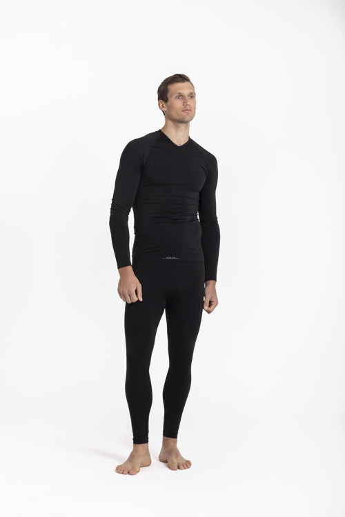Termal Içlik Üst Uzunkol V Yaka Unisex Pp Seamless Iı. Seviye Ocp006