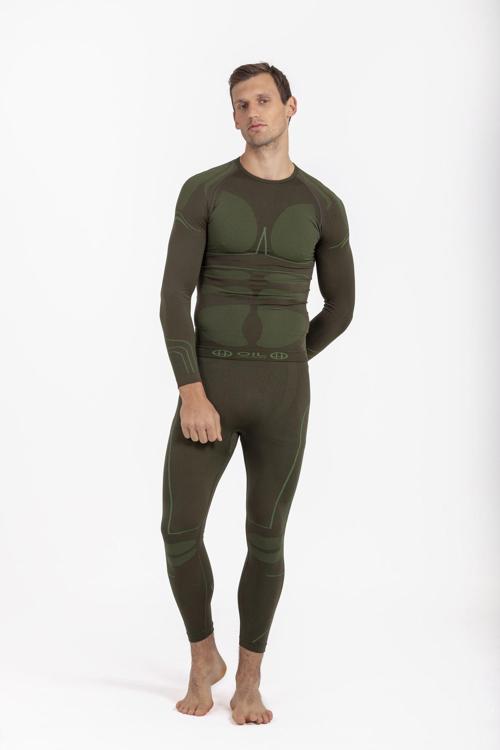 Haki Unisex Termal Içlik Üst Seamless Iıı. Seviye Pro