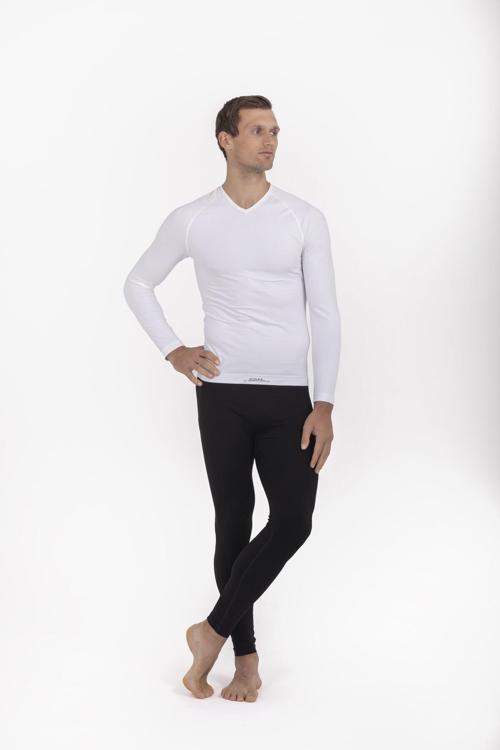 Termal Içlik Üst Uzunkol V Yaka Unisex Pp Seamless Iı. Seviye Ocp006