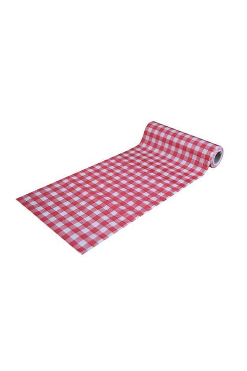 Tek Kullanımlık Masa Örtüsü Kırmızı - 100X120Cm - 10Ad/Rulo