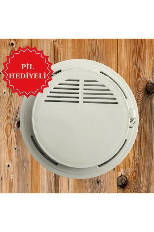 Pilli Duman Dedektörü Hs 5007 - Pil Hediyeli