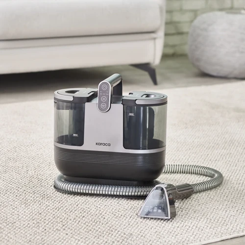 Vantuz Deepclean Buharlı Halı ve Koltuk Yıkama Makinesi Antrasit