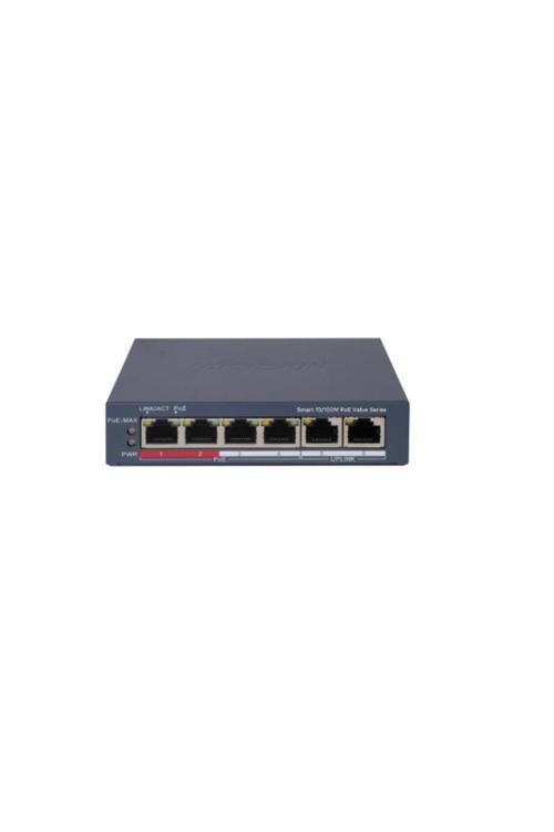 Ds-3E1106P-Eı/M 4 Port Hızlı Ethernet Akıllı Poe Anahtarı
