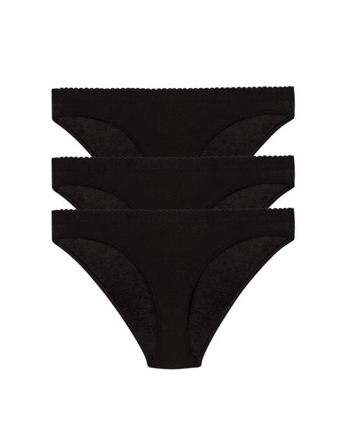 3 lü Paket Şahin Bayan Likralı Bikini Külot 30624