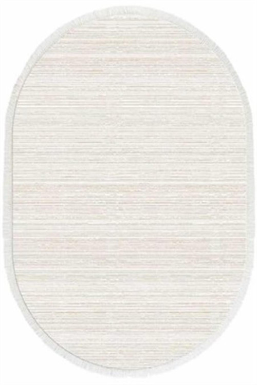 İpek Oval Halı Sardes Koleksiyonu 6113 Krem