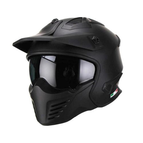 Modüler Kask Tokyo Mat Siyah  Sw726x