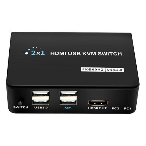 4K HDMI USB KVM SWITCH 2X1-Findit