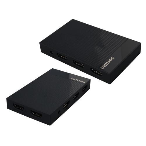 PHILIPS SWV9023B/93 4K HDMI SPLİTTER 1 GİRİŞ - 4 ÇIKIŞ ULTRA HD GÖRÜNTÜ DAĞITICI (2818)