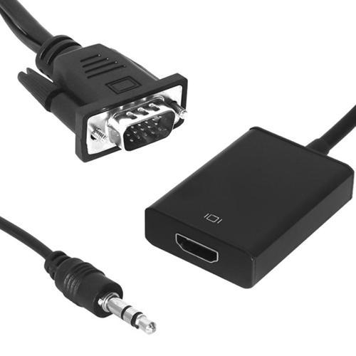 VGA ERKEK TO HDMI DİŞİ DÖNÜŞTÜRÜCÜ KABLO-Findit
