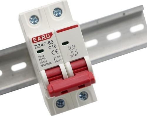 DZ47-63 2 Kutup 63A 20ka C Tipi Sigorta