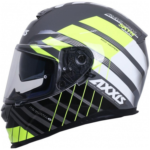 Eagle Sv Skyn Fluo Yellow Full Face Motosiklet Kaskı