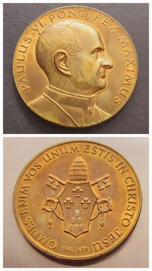 PAULUS VI. POTIFEX MAXIMUS - KURT BODLAK - OMNES ENIM VIOS UNUM ESTIS IN CHRISTO JESU - GAL. 3,28