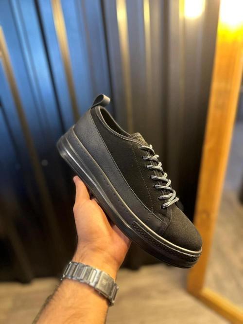 Sneakers Siyah Süet Erkek Ayakkabısı