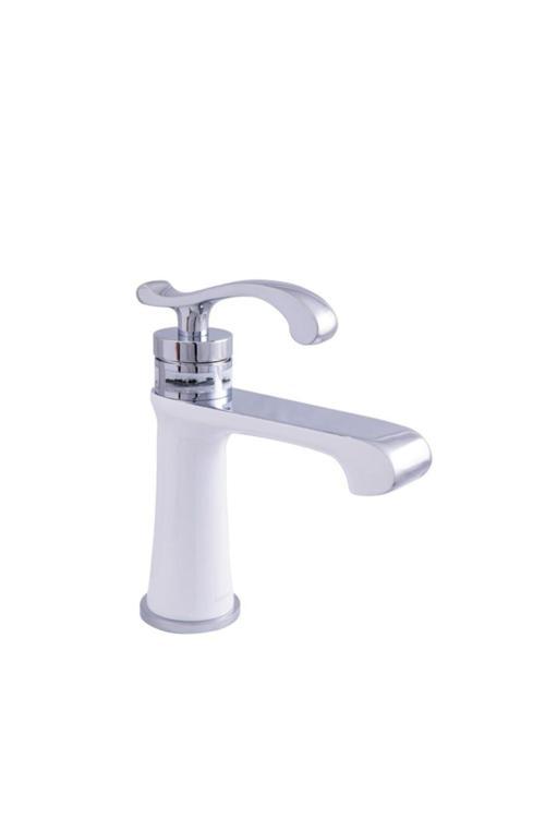 Eva Banyo Fh-0114 Krom & Beyaz Lavabo Bataryası