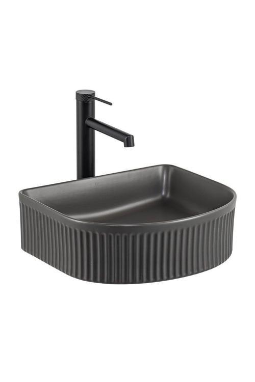 Tezgahüstü Lavabo (Mat Füme)