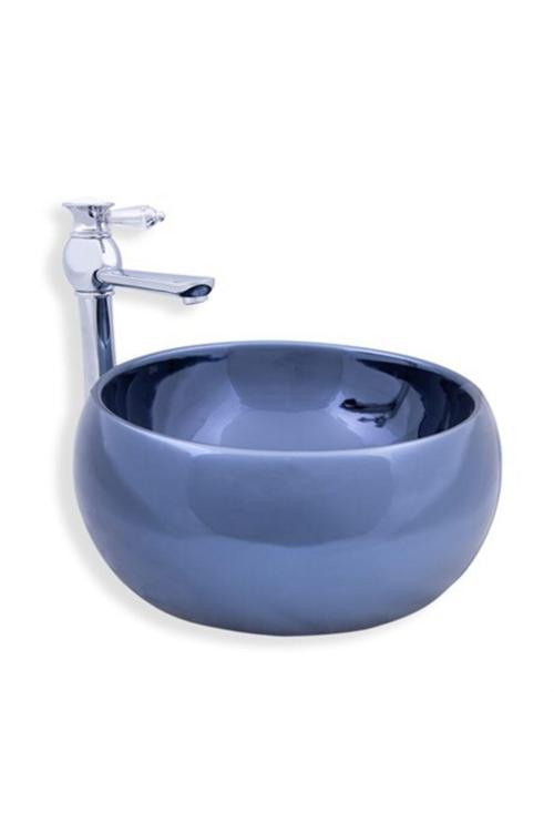 E-5166L Tezgah Üstü Porselen Lavabo