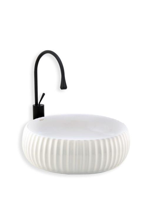 E-4161 Tezgah Üstü Porselen Lavabo