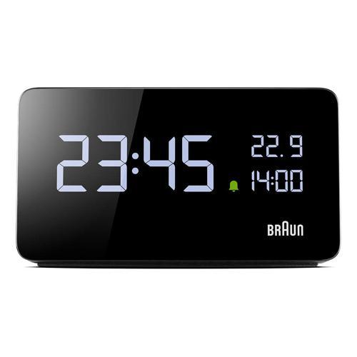 BC20BEU Siyah Dijital Alarmlı Masa Saati