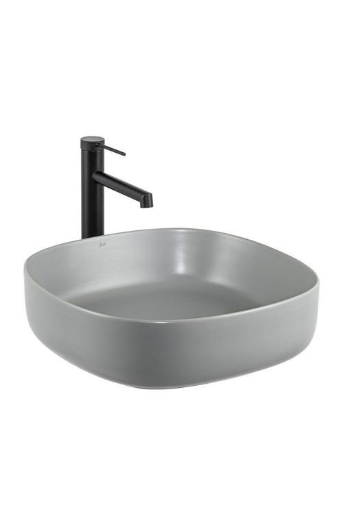 Tezgahüstü Lavabo (Mat Gri) E-W1203Mg