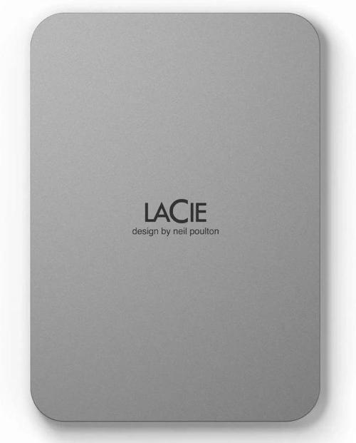 LaCie Mobile Drive Secure External Hard Drive Taşınabilir HDD - Refresh Refresh 1 TB Silver