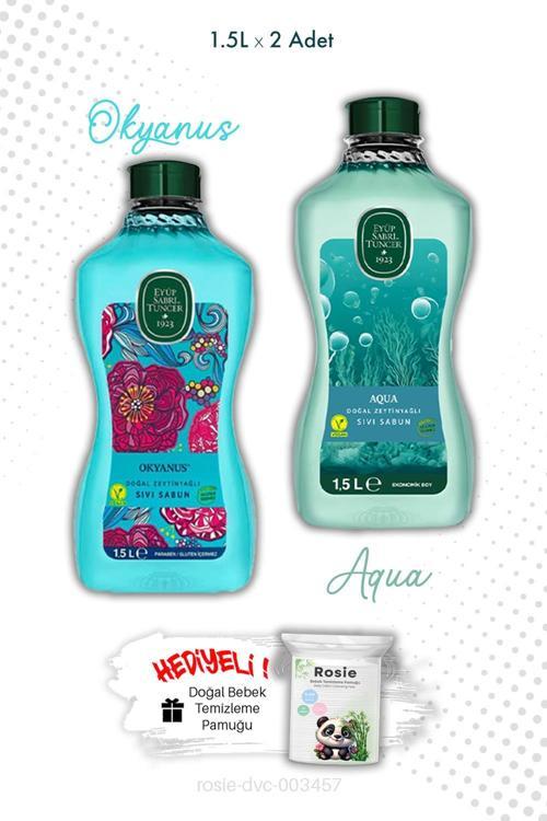 Aqua ve Okyanus 1.5L Sıvı Sabun ve ROSIE