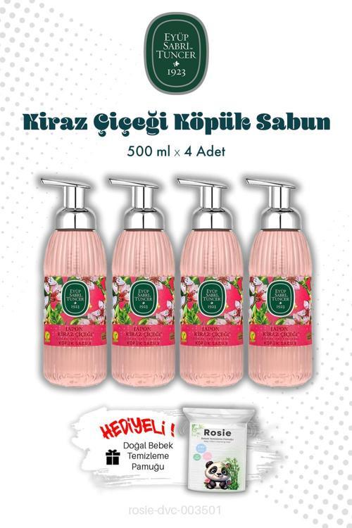 Japon Kiraz Çiçeği Köpük Sabun 500 ML X4 ve ROSIE