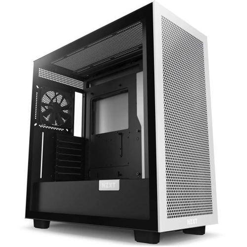 CM-H71FB-01 ATX Hızlı Çıkarılan Temperli Cam Yan Panel Mid Tower PC Oyun Kasası Non RGB Fans H7