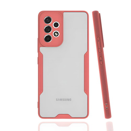Galaxy A53 5G Kılıf Parfe Kenarları Pastel Renk Silikon Kılıf