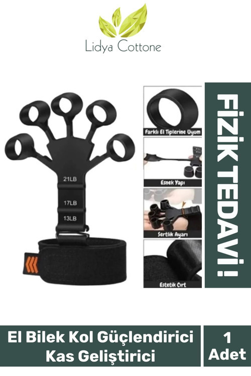 Fizik Tedavi Spor Parmak El Bilek Kol Güçlendirici Kas Geliştirici Kavrama Silikon Örümcek Lastik