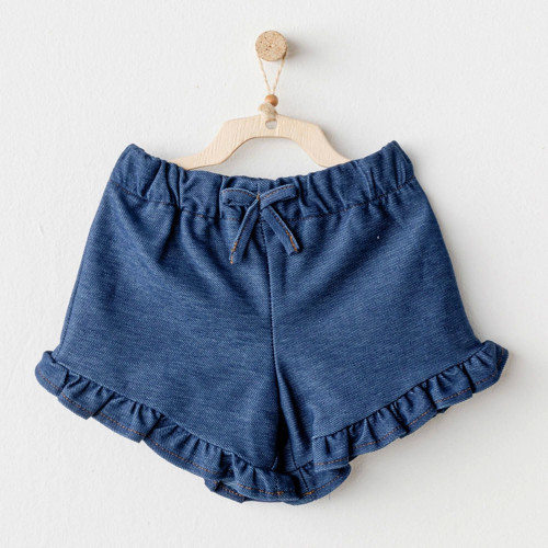Ac25938 Casual Bebek Şort İndigo