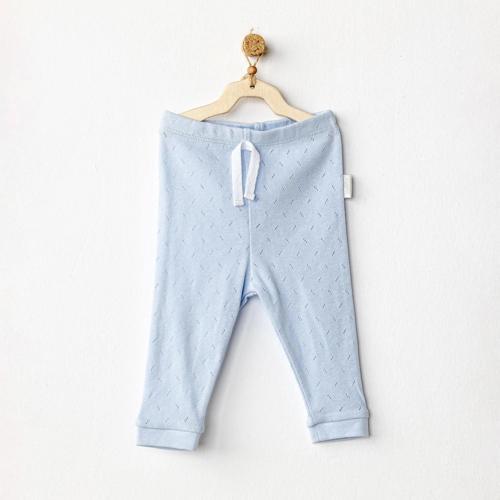 Ac25556 Pants Jacquard Basic Pantolon Blue