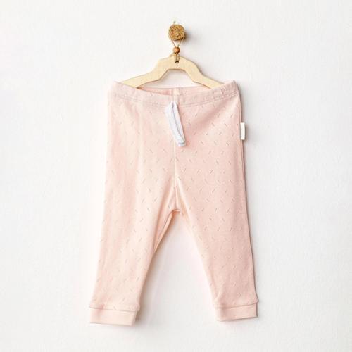 Ac25556 Pants Jacquard Basic Pantolon Pink
