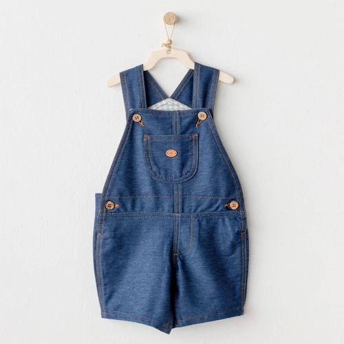 Ac25932 Casual Bebek Salopet İndigo