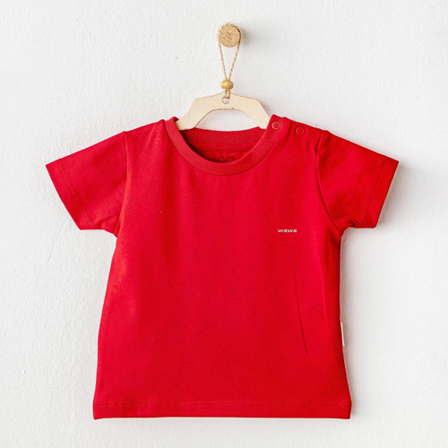 Ac25971 Casual Bebek Tişört Red