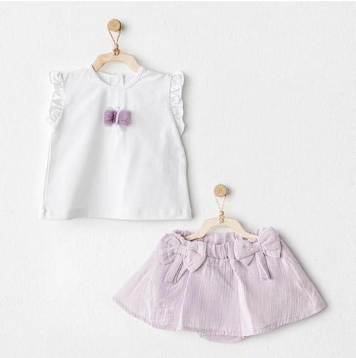 Ac25575 Magical Butterlfy 2'li Bebe Takım Lila