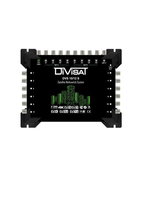 Dvs 10X12 Multiswitch Sonlu Led'Li Uyumlu