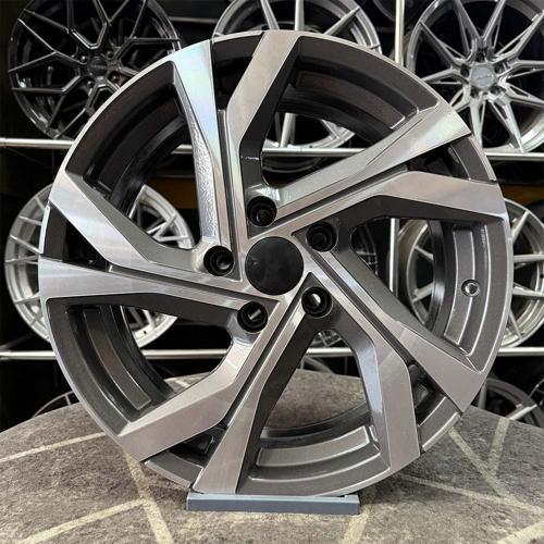 17 inç 5x114.3 MEGANE İCON Gun Metal Elmas Kesim Jant Modeli Renault ( 4 adet ) 