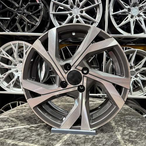 16 inç 4x100 CLİO İCON Gun Metal Elmas Kesim Jant Modeli Renault (4 adet )