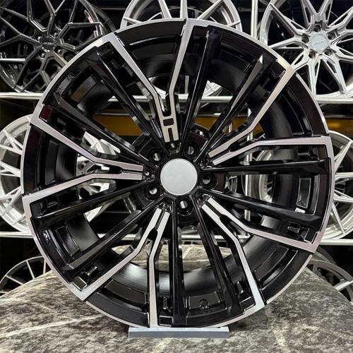 19 inç 5x112 G20 G30 UYUMLU Siyah Elmas Kesim Jant Modeli Bmw (4adet)