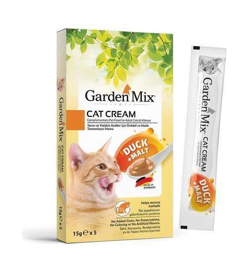 Malt ve Ördekli Sıvı Kedi Ödül Maması 15 Gr 5 Adet