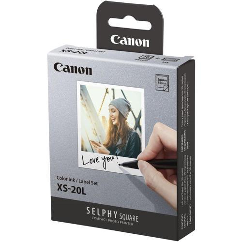XS-20L Renkli Mürekkep/Etiket Seti (20 Baskılık)