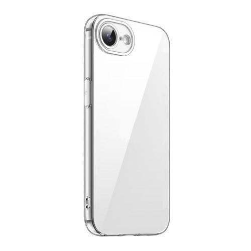 iPhone 16e Kılıf Kamera Korumalı Silikon Şeffaf Arka Kapak