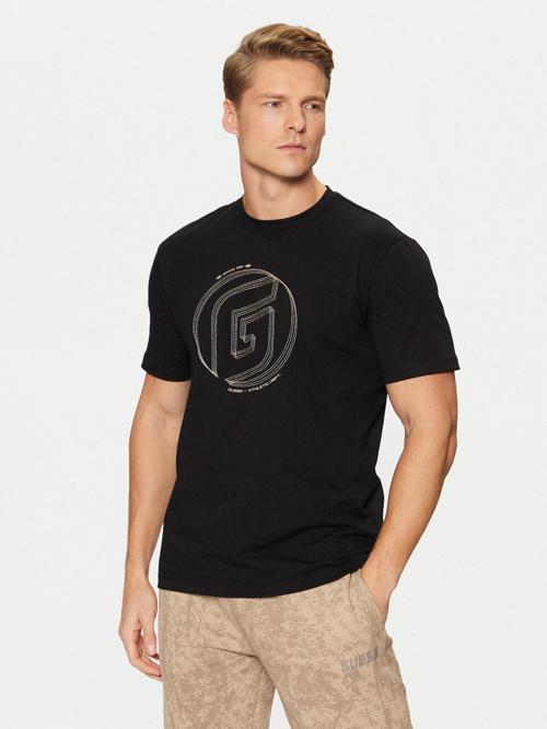 Erkek Siyah G  Logolu T-Shirt