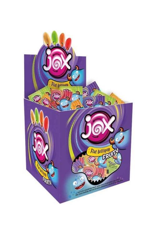 Jox Flat Fruıty Meyve Aromalı Yassı Lolipop 120